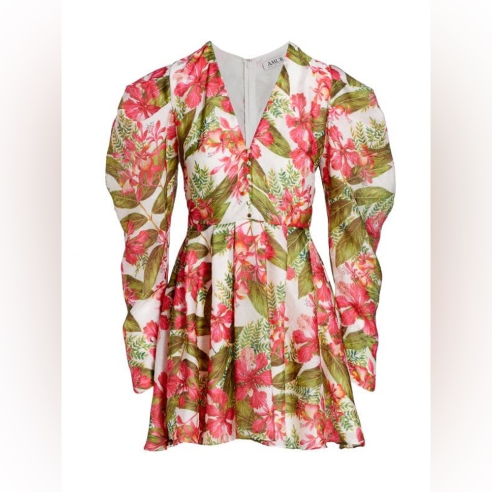 Amur Floral silk dress